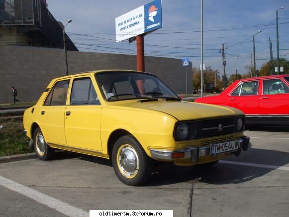 Parada Toamnei 2010 - Skoda 120L in masina asta am fost eu copilot - INTALNIRI OLDTIMER CLUB TIMISOARA
