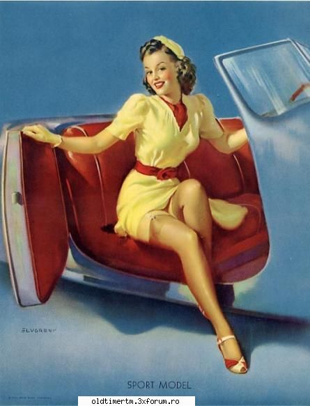 Pin-ups and classic car's - marczello_b - ALTE DISCUTII