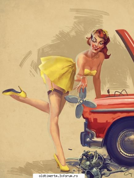 Pin-ups and classic car's - marczello_b - ALTE DISCUTII