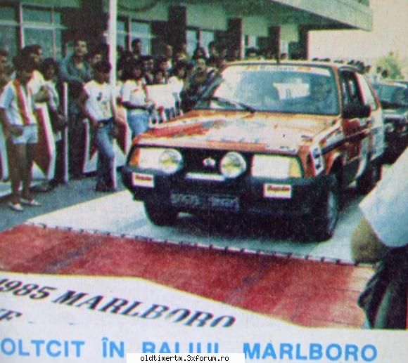 Poze vechi sau reclame - Oltcit care a participat in raliul Marlboro din - OLTCIT