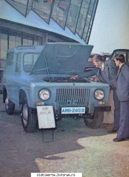 Poze vechi sau reclame - in 1978 a aparut primul motor Diesel - ARO