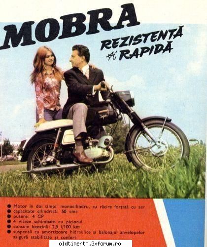 Poze vechi sau reclame - Mobra rezistenta si rapida - GENERAL