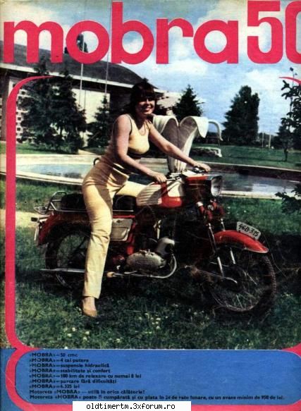 Poze vechi sau reclame - Va placea motoreta ? Mie gagica! :) - GENERAL