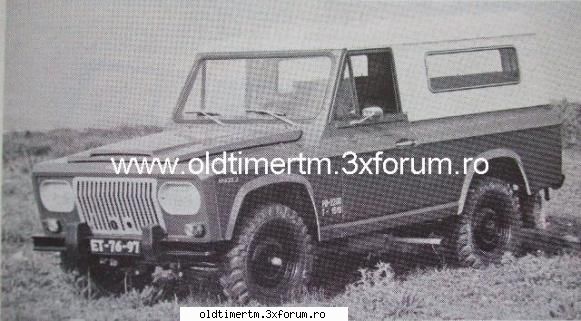 Poze vechi sau reclame - PORTARO 250 D model fabricat sub licenta in - ARO