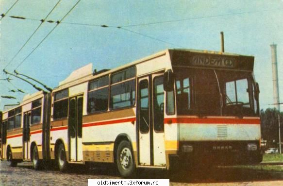 Poze vechi sau reclame cu autobuze si microbuze - ROCAR 318 E TANDEM prototip - TV/ROCAR