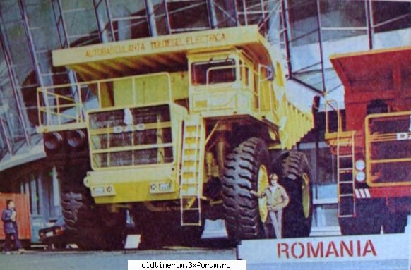 Poze vechi sau reclame cu camioane - autobasculanta DAC diesel-electrica observati cat - SR/ROMAN/DAC