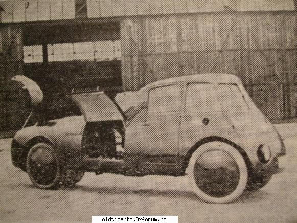 Primul autoturism aerodinamic 1923 - asa arata in 1923 un autoturism aerodinamic - ISTORIE