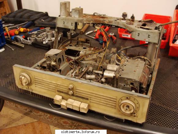 Reconditionare televizor Rubin 102 - numai ca la mine arata asa - RESTAURARI