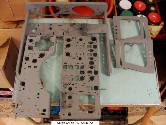 Reconditionare televizor Rubin 102 - si la fel pentru scheletul metalic - RESTAURARI