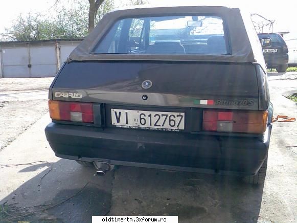 VAND Fiat Ritmo Cabrio Bertone - Pana si prelata este in stare ok - VANZARI/CUMPARARI AUTO/MOTO