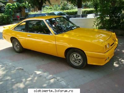 VAND Opel manta - Caroserie reconditionata, revopsit (Policolor - VANZARI/CUMPARARI AUTO/MOTO