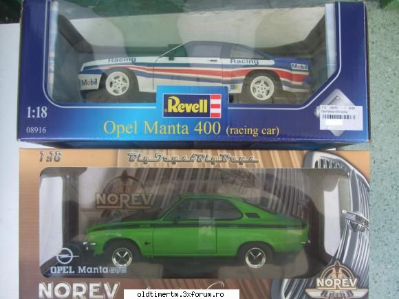 VAND machete diferite scari - Opel Manta A GT/E,1/18,Norev=230ron Opel Manta B - VANZARI/CUMPARARI DIVERSE