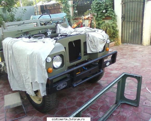 Vand Bullbar Land Rover Defender sau Serie - Vand bulbar plasifiat - VANZARI/CUMPARARI PIESE DE SCHIMB