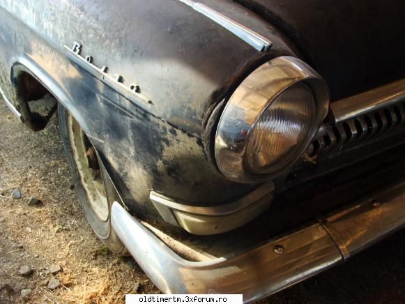 Volga M-21 V8 - Are toate ornamentele de crom la locul lor si - RESTAURARI