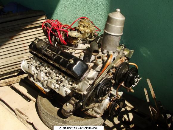 Volga M-21 V8 - vara trecuta am cumparat un motor de GAZ 66 - RESTAURARI