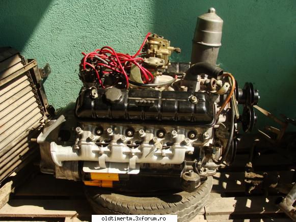 Volga M-21 V8 - Genul asta de motorizare a fost pe masinile GAZ - RESTAURARI