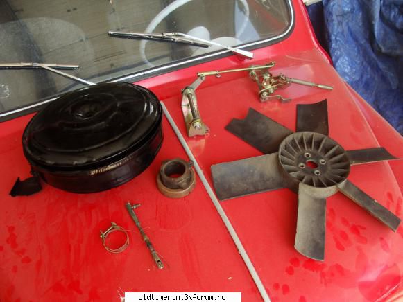 Volga M-21 V8 - am facut rost de cutie filtru de aer, timonerie - RESTAURARI