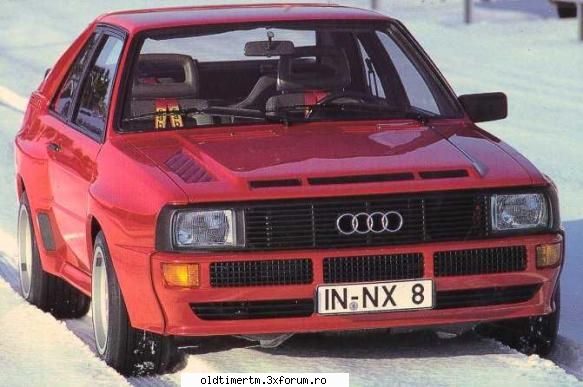 ce alte clasice va doriti? - Sunt inebunit dupa Audi S1 Quattro, varianta de - ALTE DISCUTII