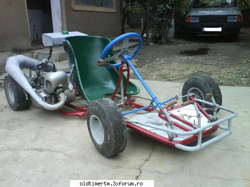 salut - am atasat o poza cu un kart romanesc - SA NE CUNOASTEM