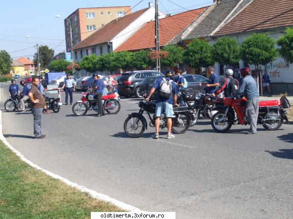 sannicolau mare - sosirea unui mic grup de motociclisti - EVENIMENTE IN TARA