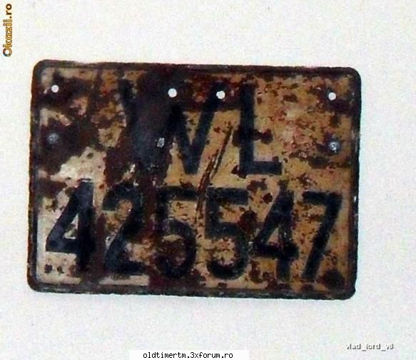 vechiturile mele - caut numere de inmatriculare militare germane - HOBBY