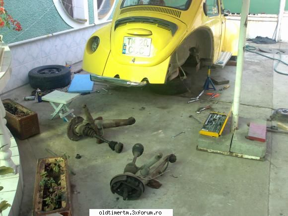 vw 1303 '74 GL - suspensia veche - RESTAURARI
